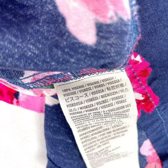 Hollister Blue Floral Mini Summer Dress XS - Picture 7 of 8